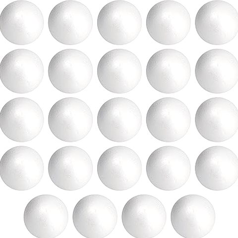 Juvale 3-Inch Foam Balls for Crafts
