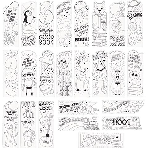 Juvale Bookmarks for Kids