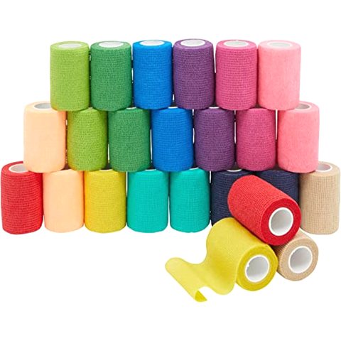 Juvale Cohesive Self-Adherent Bandage Wrap