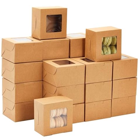 Juvale Cookie Boxes with Window