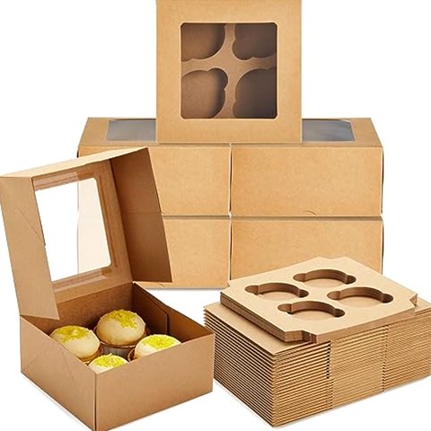 Juvale Cupcake Boxes