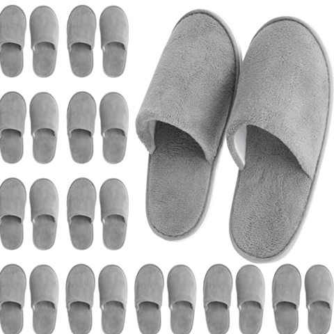 Juvale Disposable Guest Slippers
