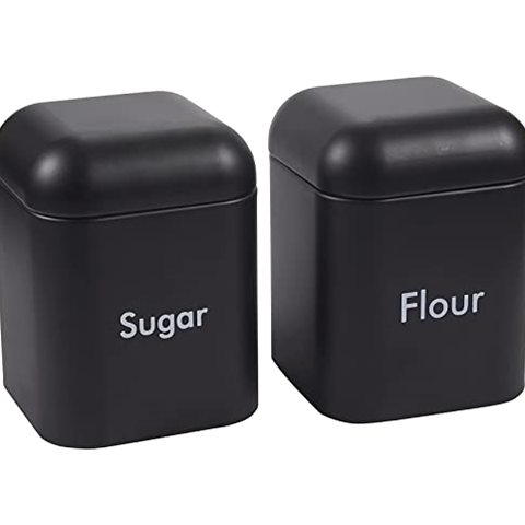 Juvale Flour & Sugar Storage Containers