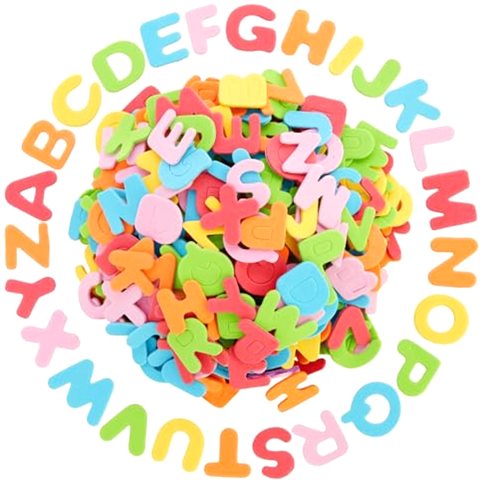 Juvale Foam Letter Stickers