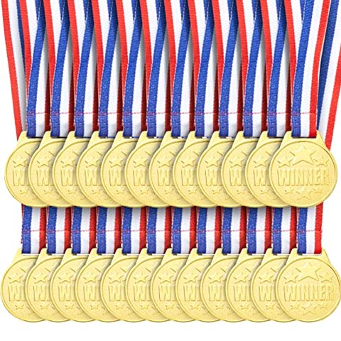 Juvale Gold Medals for Awards & Trophies