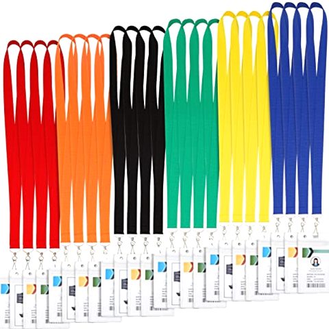 Juvale Lanyards for ID Badges