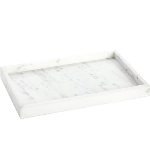 Juvale Large Marble Vanity Tray