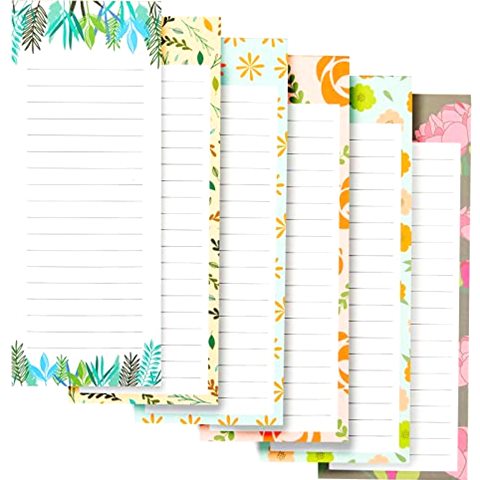 Juvale Magnetic Note Pads for Fridge