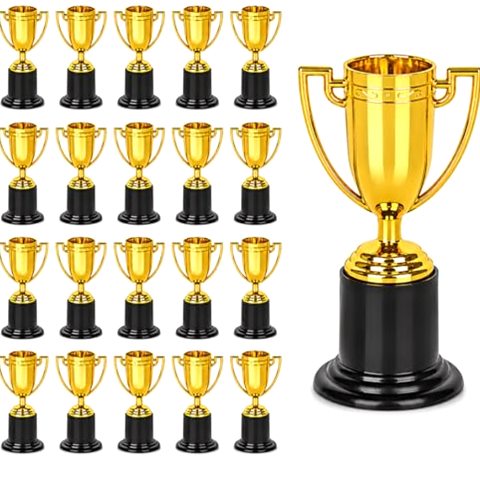 Juvale Mini Trophies Bulk