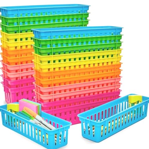 Juvale Pencil Holder Trays and Organization Baskets