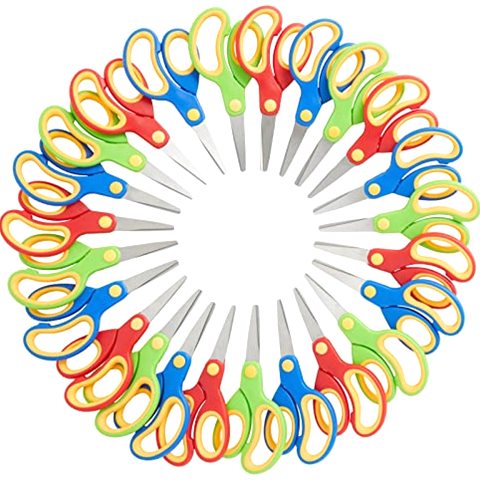Juvale School Supplies for Kids Blunt Tip Scissors