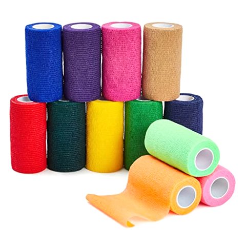 Juvale Self-Adherent Cohesive Bandage Wrap